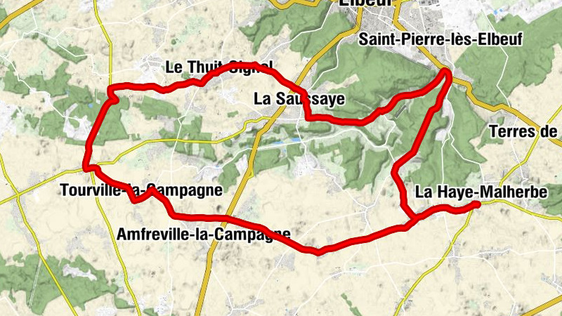 La Haye-Malherbe - Église Notre-Dame - Église Saint-Ouen - Église Saint-Ursin