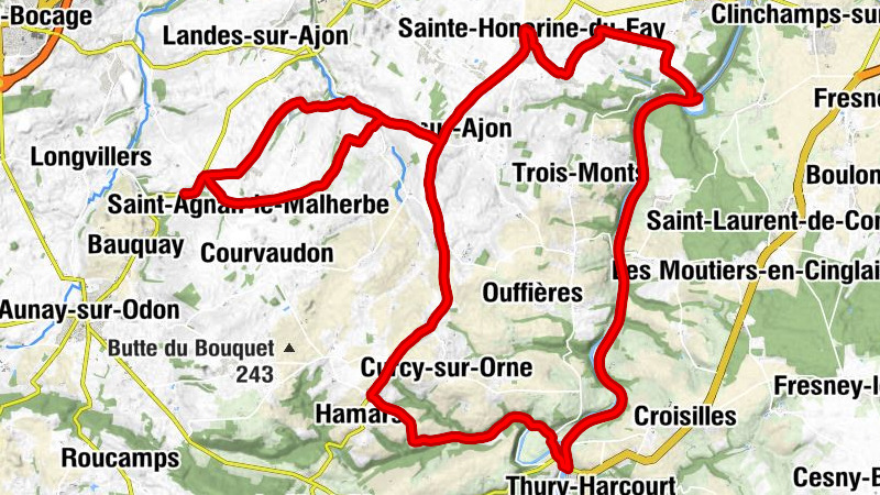 Le Mesnil-au-Grain - Église Notre-Dame - Chapelle Saint-Anne - Église Sainte-Honorine