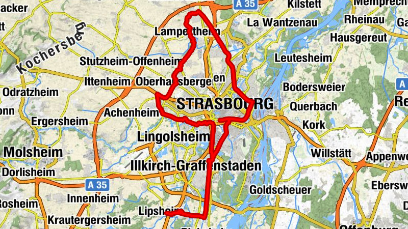 Fegersheim - Lipsheim - Casa Julia - Église Saint-Arbogast - Église orthodoxe de tous les saints de Strasbourg