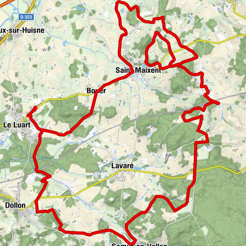 Les Haberderies - Bouër - Église Saint-Pierre - Chapelle Saint-Quentin