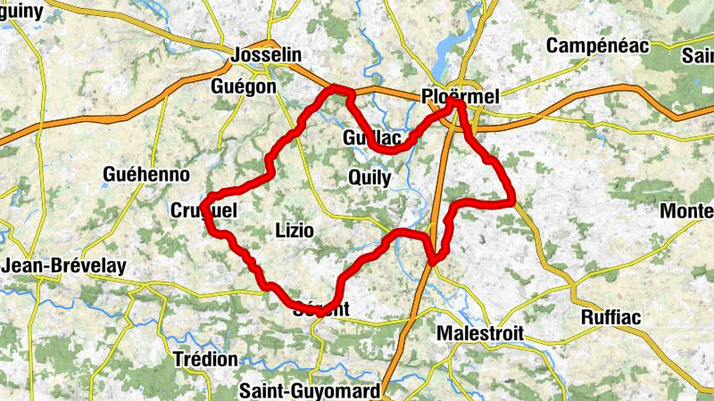 La Gratz - Église Saint-Armel - Chapelle Saint-Gobrien - La Chapelle-Caro