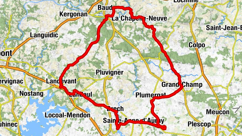 La Chapelle-Neuve - Basilique Sainte-Anne - Chapelle Notre-Dame-de-Tréavrec - Église Notre-Dame-de-la-Fosse