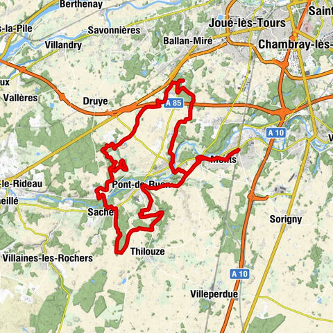 Monts - Les Varennes de Beaumer - Église Paroissiale Saint-Maurice - Église Saint-Pierre