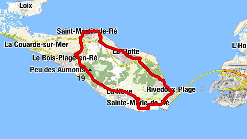 Saint-Martin-de-Ré - Moulin des Plumais - La Noue - Église Notre-Dame de l'Assomption