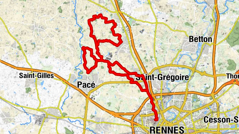 Pontchaillou - Rennes - Église Saint-Martin-de-Tours - Pacé