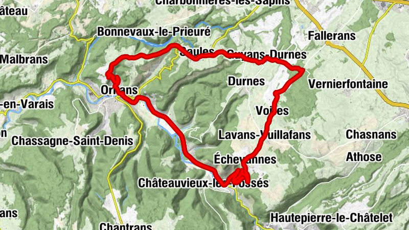 Ornans - Église Saint-Martin - Chapelle Sainte-Gertrude - Église de l'Assomption