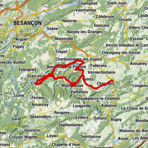 Église Saints-Pierre-et-Paul - Église Saint-Hippolyte - Église Notre-Dame du Chêne - Église Saint-Laurent