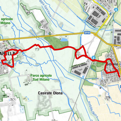 Siziano - Villamaggiore - Lacchiarella