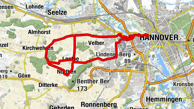 Königsworther Platz - St. Barbara Kirche - Obentraut-Kapelle - Kirche zu den 10000 Rittern