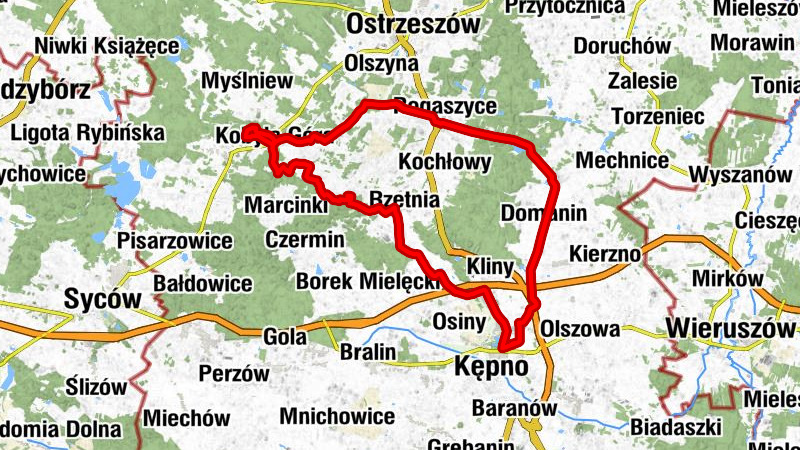 Kępno - Kobyla Góra - Kościół ewangelicki w Kobylej Górze - Kościół pw. św. Jadwigi Śląskiej