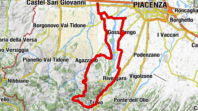 Rottofreno - Chiesa parrocchiale di San Quintino - Costa del Bulla - Santuario del Pilastrello