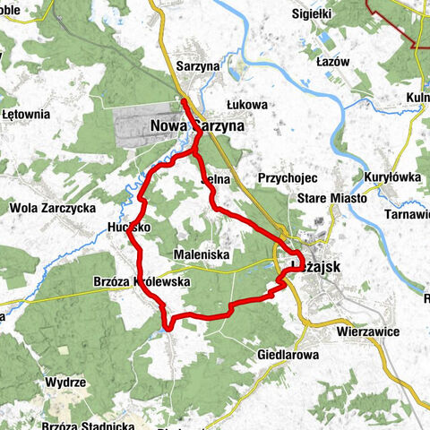 Osiedle Awaryjne - Nowa Sarzyna - Leżajsk - Kościół pw. Jana Chrzciciela