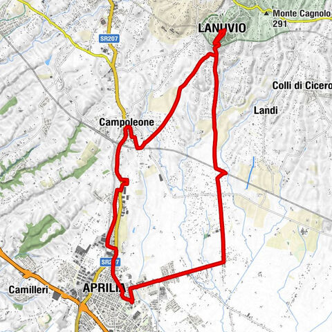 Aprilia - Lanuvio - Santa Maria Maggiore - Santuario Madonna delle Grazie