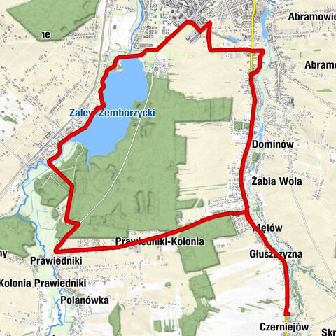 Czerniejów - Głuszczyzna - Mętów - Ćmiłów