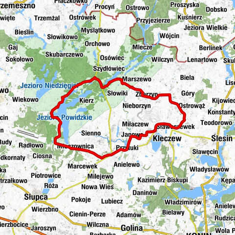 Powidz - Rzymachowo - Polanowo - Przybrodzin