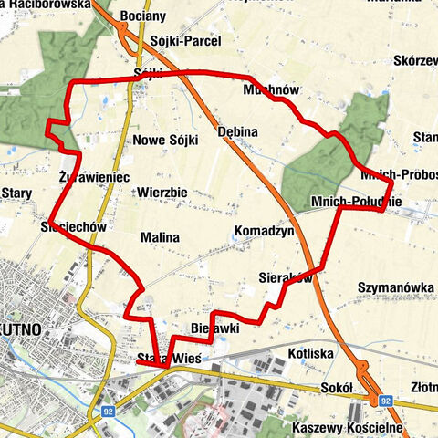 Kutno - Kościół parafialny pw. Wniebowzięcia Najświętszej Maryi Panny - Kaplica cmentarna - Stara Wieś