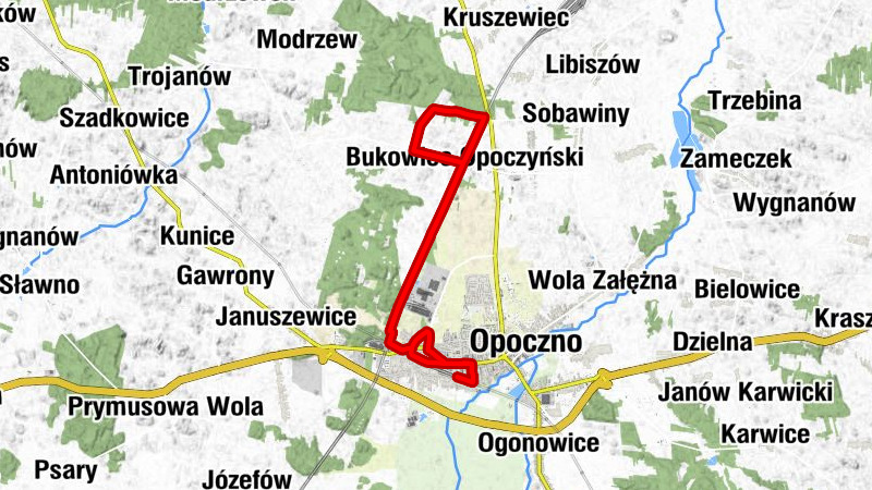 Opoczno - Osiedle Za Wulkanem - Komorniki