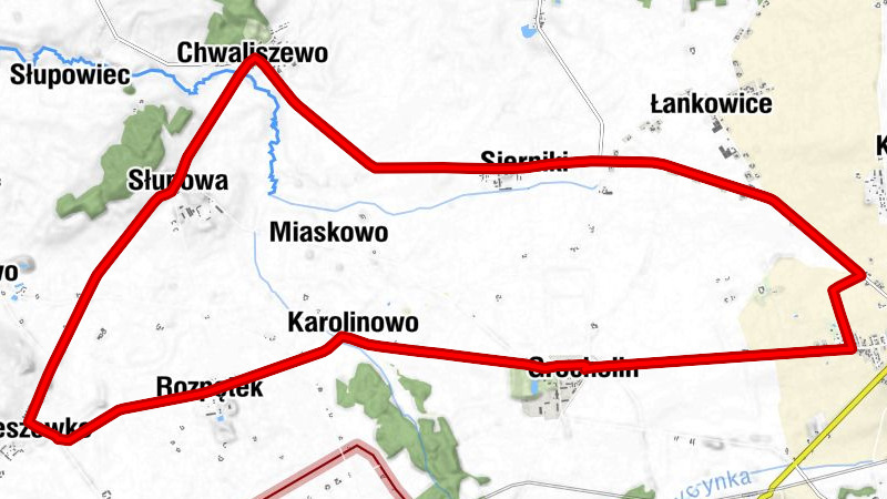 Grocholin - Łankowiczki - Sierniki - Chwaliszewo