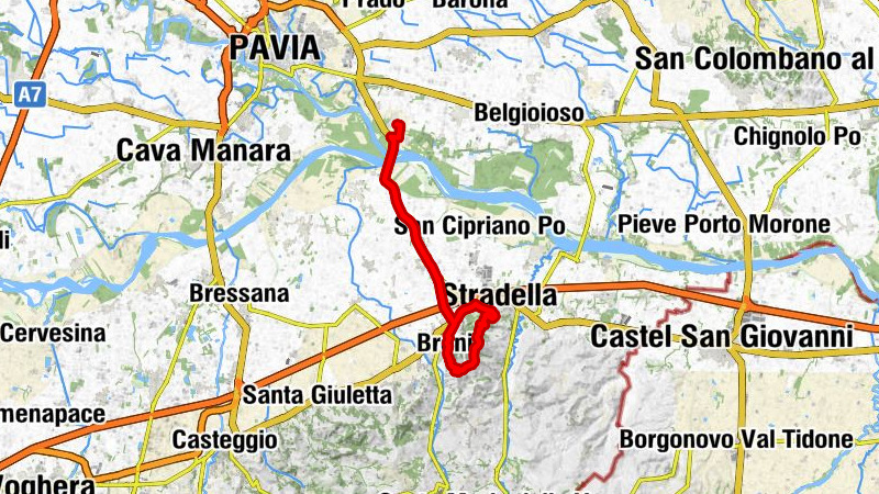 San Leonardo - Trattoria Da Simona - Chiesa di Santa Marta - Stradella