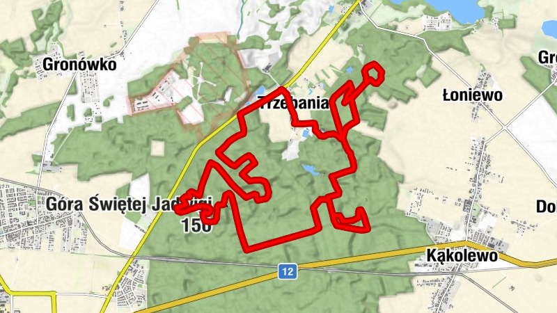 Trzebania - Góra Świętej Jadwigi