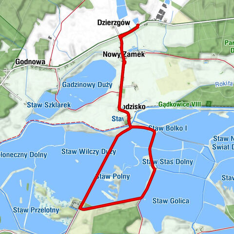 Smażalnia ryb U Bartka - Dzierzgów - Nowy Zamek - Hubertówka