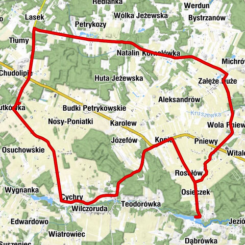 Lutkówka - Chudolipie - Lasek - Natalin