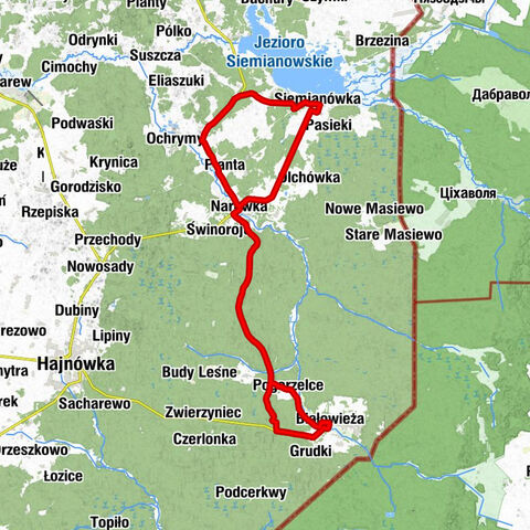 Siemianówka - Kolonia Tarnopol - Tarnopol - Cerkiew pw. Świętego Jerzego