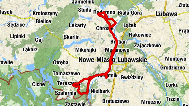 Podzamcze - Nowe Miasto Lubawskie - Kaplica cmentarna - Kaplica pw. Najświętszej Maryi Panny Uzdrowienia Chorych