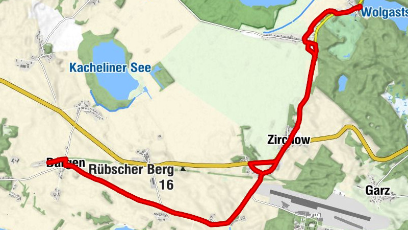 Idyll am Wolgastsee - Korswandt - Zirchow - Sankt Jakobuskirche