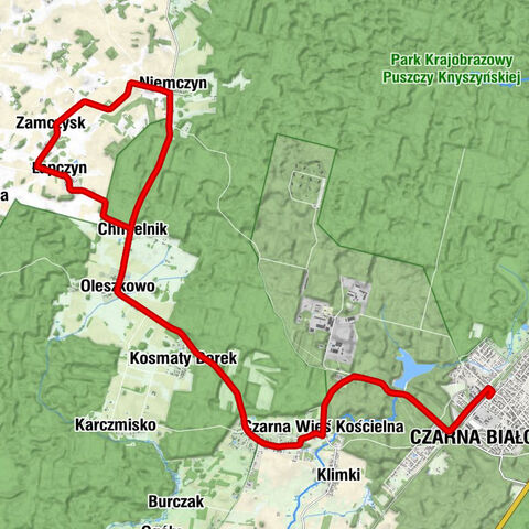 Czarna Białostocka - Miasteczko Nr 2 - Kościół pw. Matki Bożej Anielskiej
