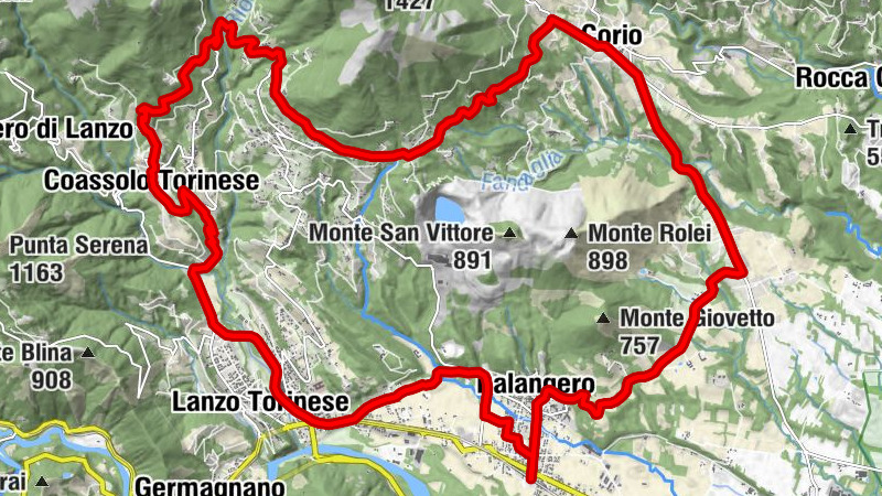 Balangero - Santuario Madonna dei Martiri - Sant'Antonio di Padova - Chiesa La Consolata