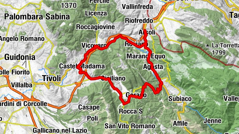 Arsoli - San Francesco - Chiesa di S. Sepolcro - Colle Negrone