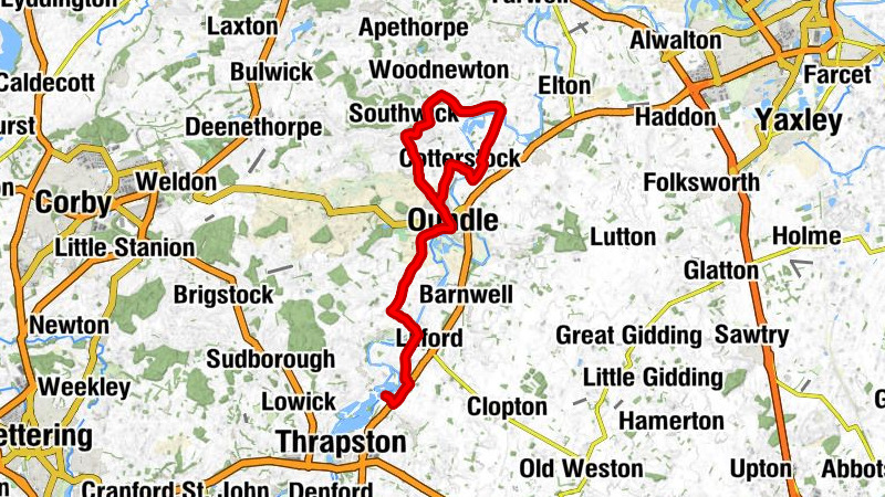 Thorpe Waterville - Achurch - Oundle - Saint Mary's