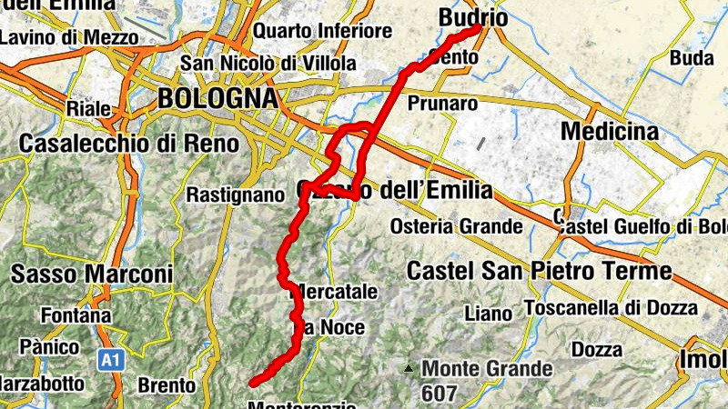 Budrio - Antica Osteria Fiesso - Castenaso - San Salvatore