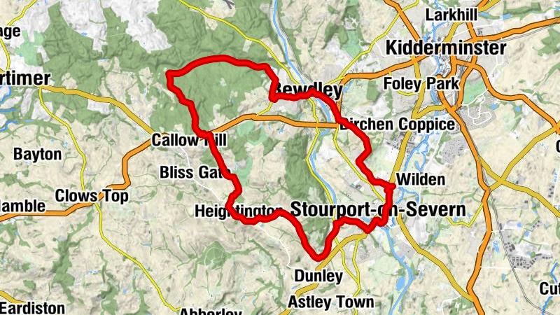 Newtown - Stourport-on-Severn - St Anne's - St Giles, Heightington
