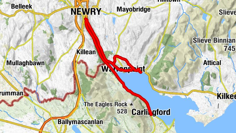 Ringmackilroy - Raymie's Seafood Bar & Grill - Carlingford Presbyterian Church - Clonallon Parish Church