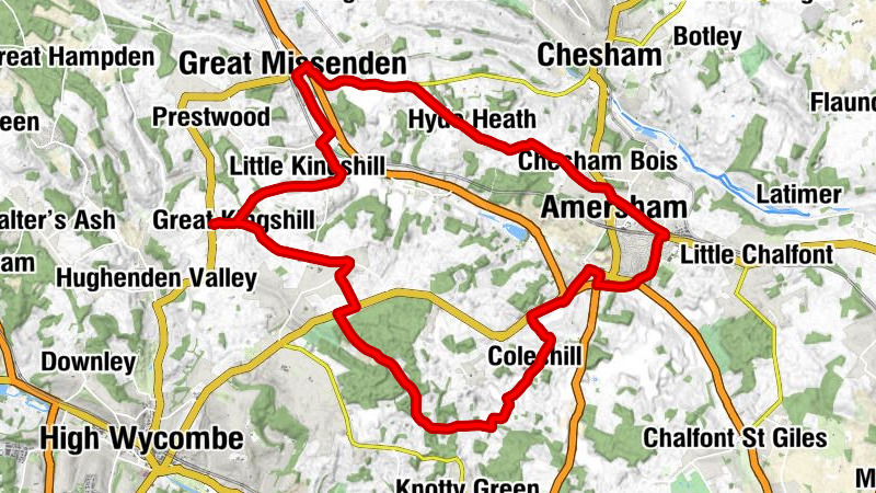 High Wycombe - La Petite Auberge - Great Missenden Baptist Church - All Saints