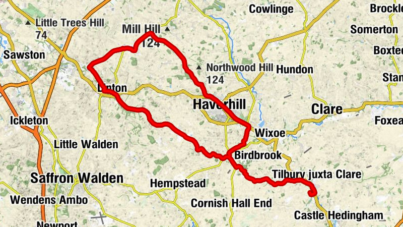 Great Yeldham - Saint Peter and Saint Thomas a Beckett, Stambourne - St Mary's - St Andrews, Helions Bumpstead