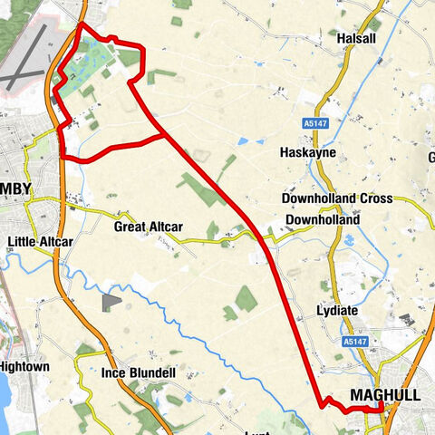 Maghull - Bootle - Southport - Formby