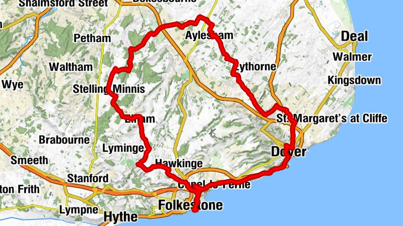 Aylesham - St Mary the Virgin, Bishopsbourne - Elham Methodist Church - St Pancras