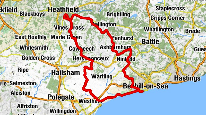 St Richards Church - Heathfield Chapel Evangelical - Ashburnham Chapel - Herstmonceux Free Church