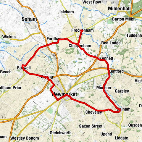 Freckenham - Saint Margaret, Chippenham - St Mary (Ashley Parish Church) - St Martin (Exning and Landwade Parish Church)