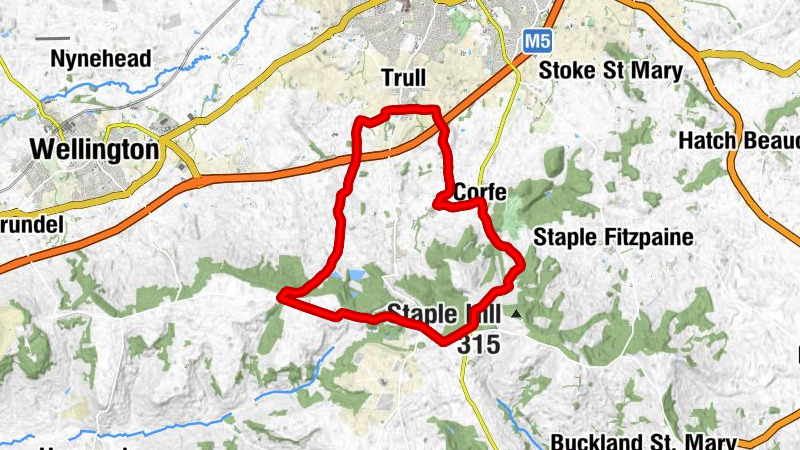 Pitminster - Lowton - Taunton - Corfe