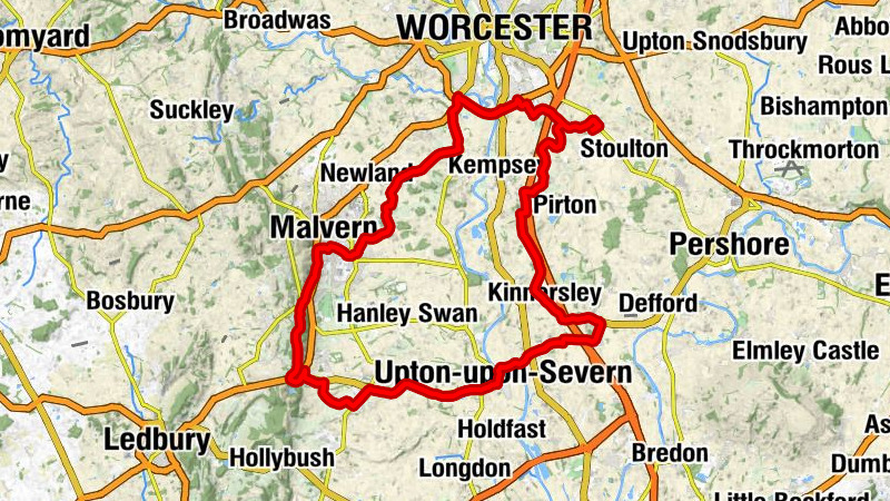 Worcestershire Parkway - Saint James - St Peter & St Paul - Kerswell Green Church