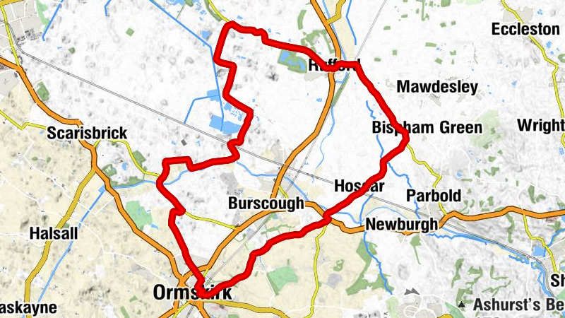 Ormskirk - Emmanuel Methodist United Reformed Church - St Mary the Virgin - Holmeswood Methodist Church