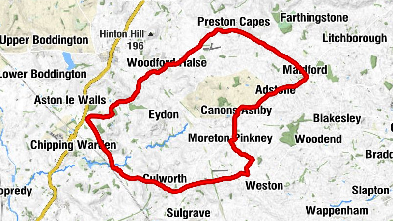 Woodford Halse - St Mary the Virgin - Preston Capes Hill - Bangla Restaurant