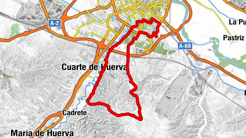 Zaragoza - Cuarte de Huerva - Iglesia de San Fernando - Zaragoza-Miraflores