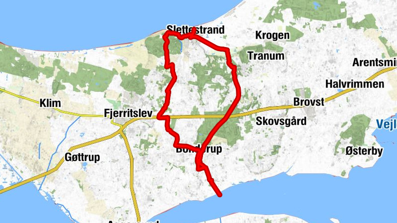 Haverslev - Haverslev Kirke - Lerup Kirke - Mathildahøj