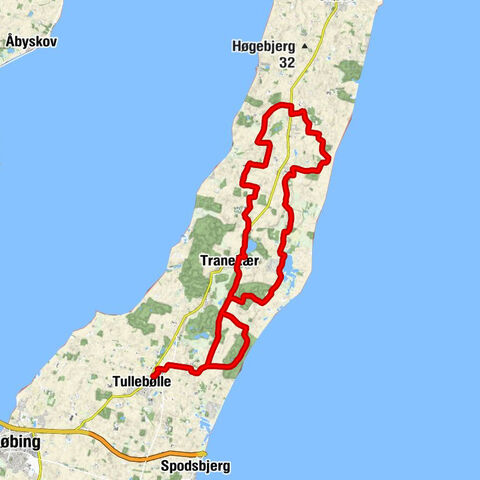 Tullebølle Fritidspark - Stengade - Hylletofte - Skræddervænget