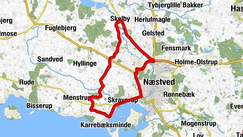 Skelby - Holløse - Karrebæk Kirke - Næstved